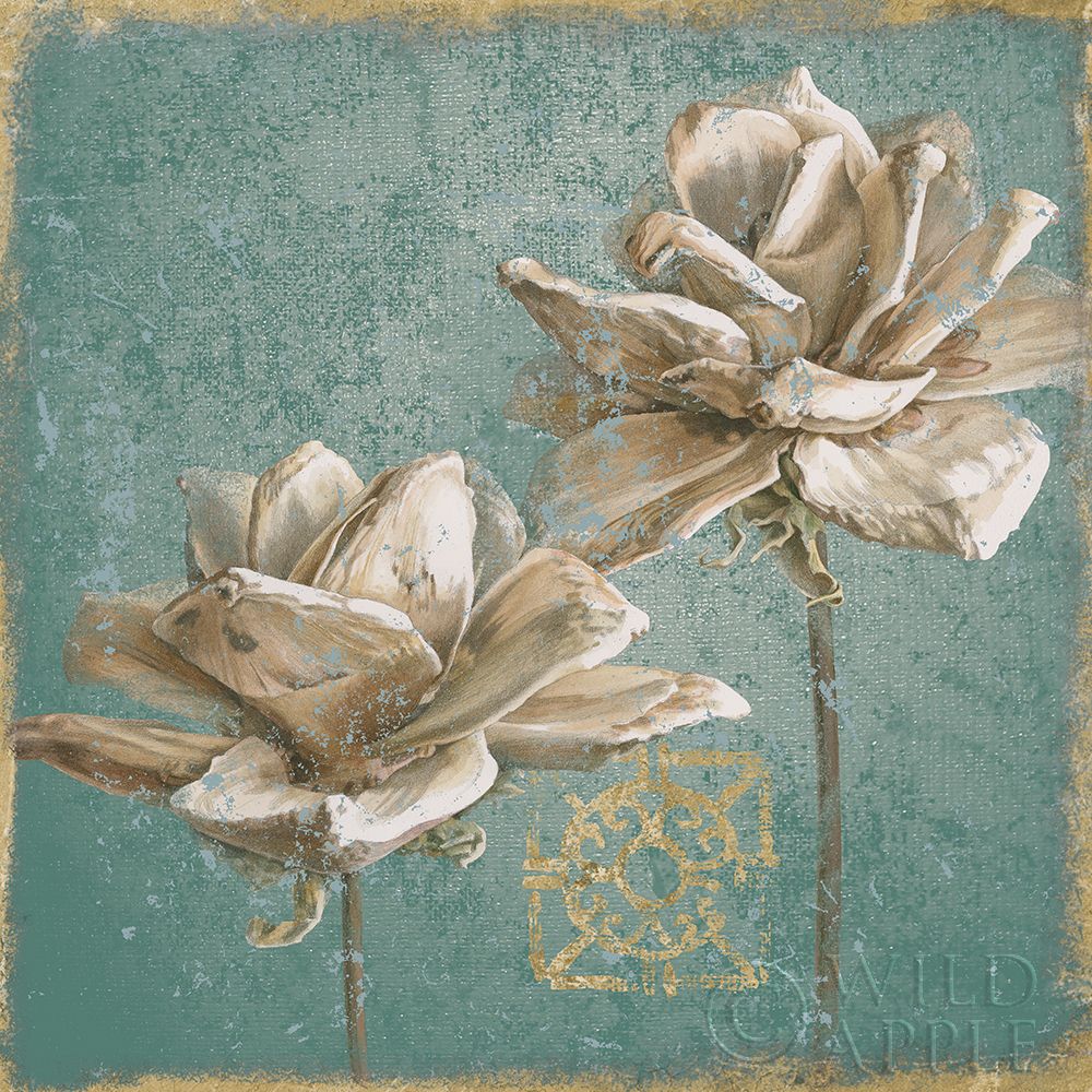 Wall Art Painting id:192945, Name: Seed Pod II no Words Turquoise, Artist: Grove, Beth