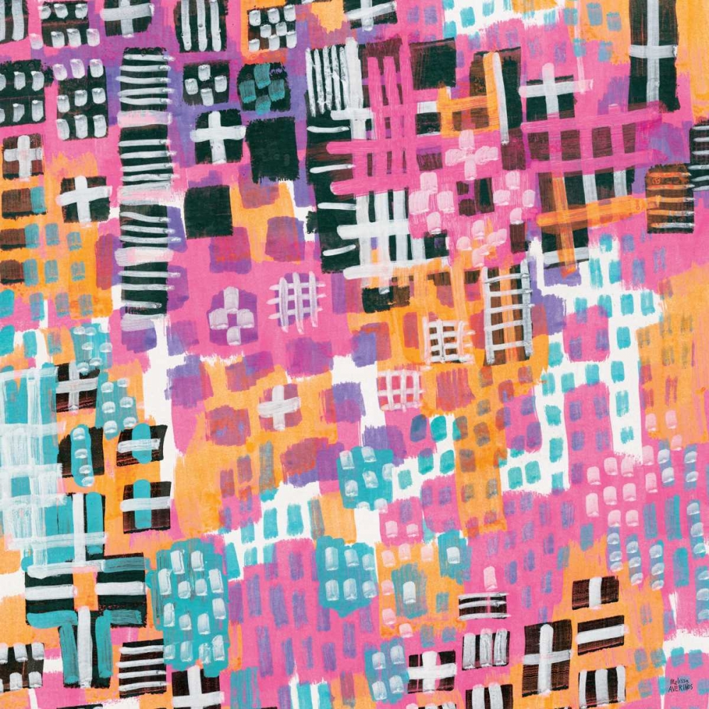 Art Print: City Lights Crop