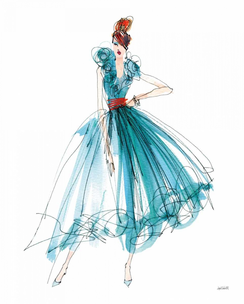 Wall Art Painting id:174898, Name: Colorful Fashion II, Artist: Tavoletti, Anne