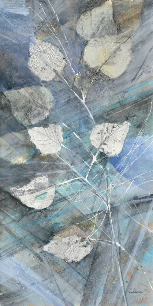 Art Print: Silver Leaves I
