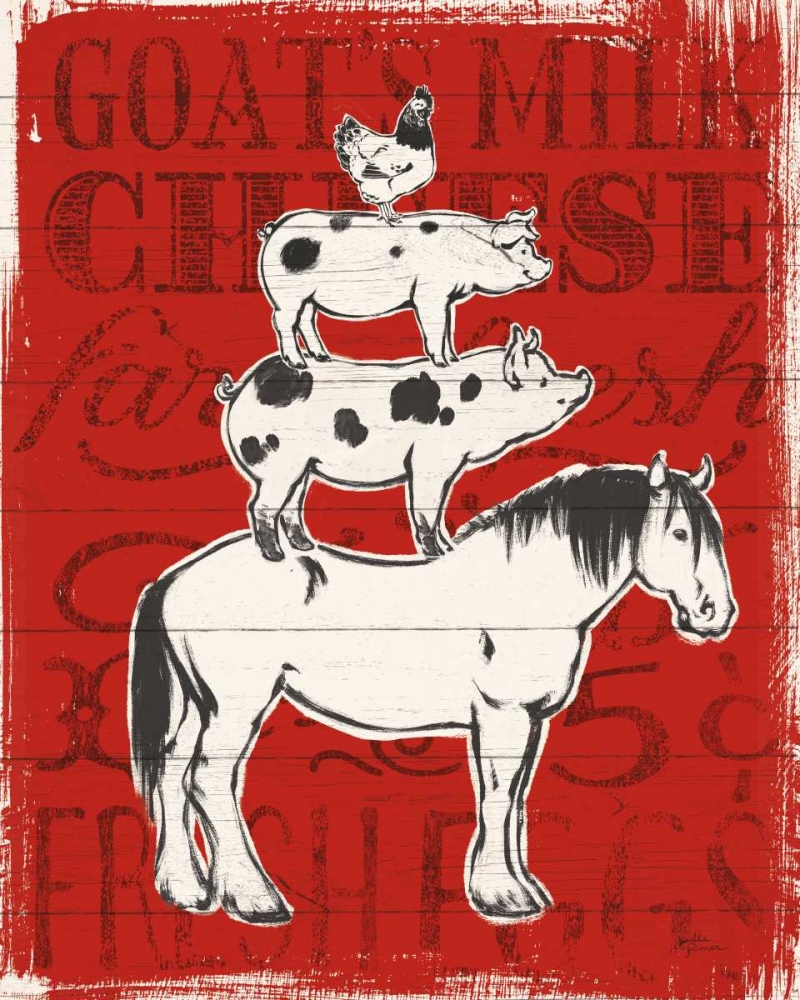 Wall Art Painting id:105513, Name: Farmers Market V, Artist: Penner, Janelle