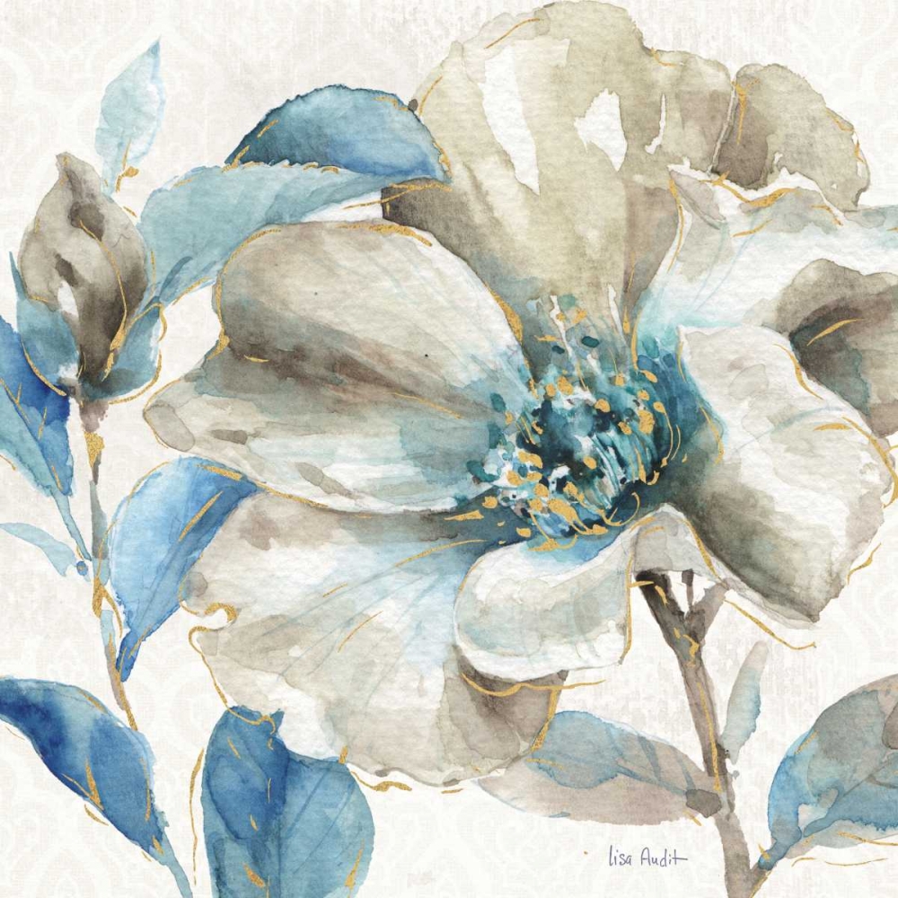 Wall art: Indigold IV, by Audit, Lisa