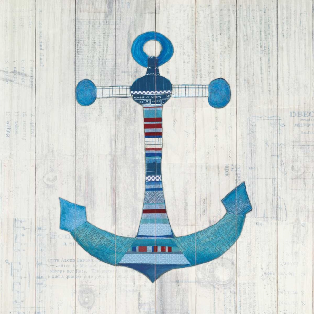Wall Art Painting id:99521, Name: Wind and Waves IV Nautical, Artist: Prahl, Courtney