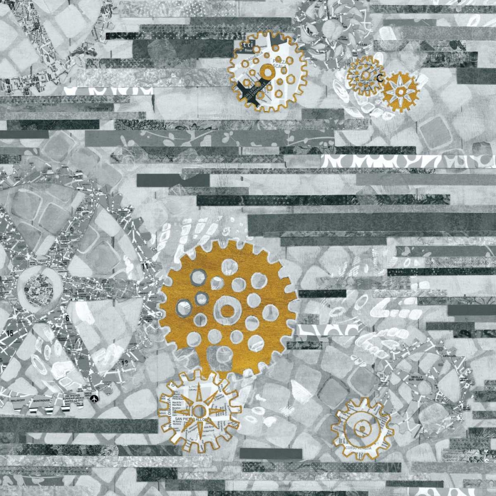 Art Print: EU Timetable II BW