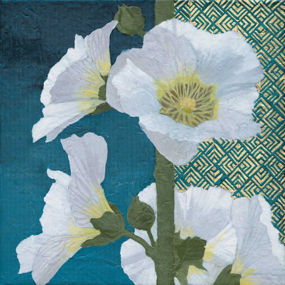 Wall Art Painting id:105465, Name: Soft Evening II indigo, Artist: Lovell, Kathrine