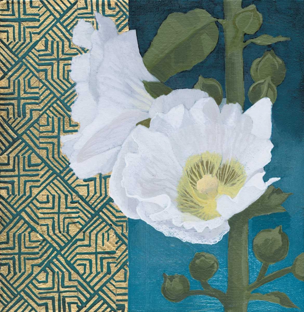 Wall Art Painting id:105466, Name: Soft Evening III indigo, Artist: Lovell, Kathrine