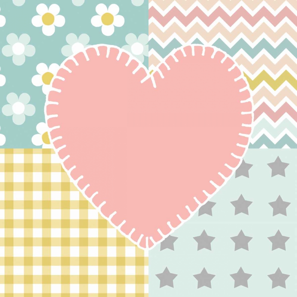 Art Print: Baby Quilt I