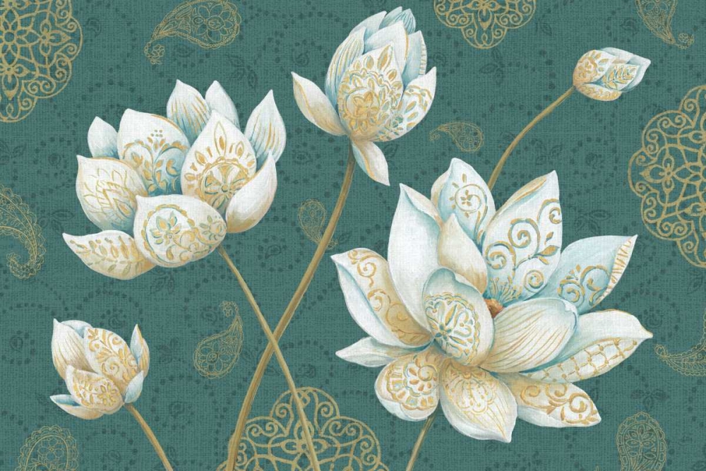 Wall art: Lotus Dream IB, by Brissonnet, Daphne