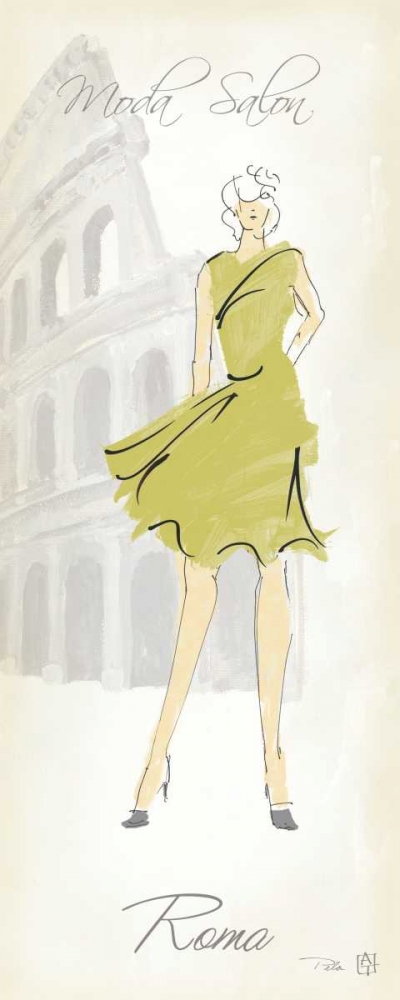 Wall Art Painting id:17569, Name: Fashion Lady IV, Artist: Tillmon, Avery