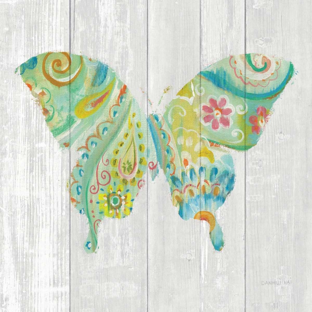 Wall Art Painting id:118840, Name: Spring Dream Paisley VIII, Artist: Nai, Danhui