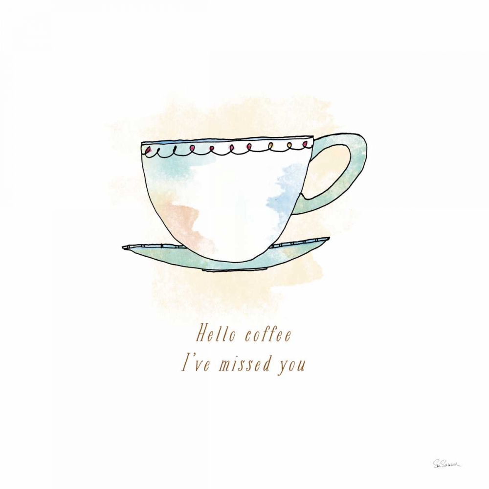 Wall Art Painting id:105405, Name: Good Brew II, Artist: Schlabach, Sue