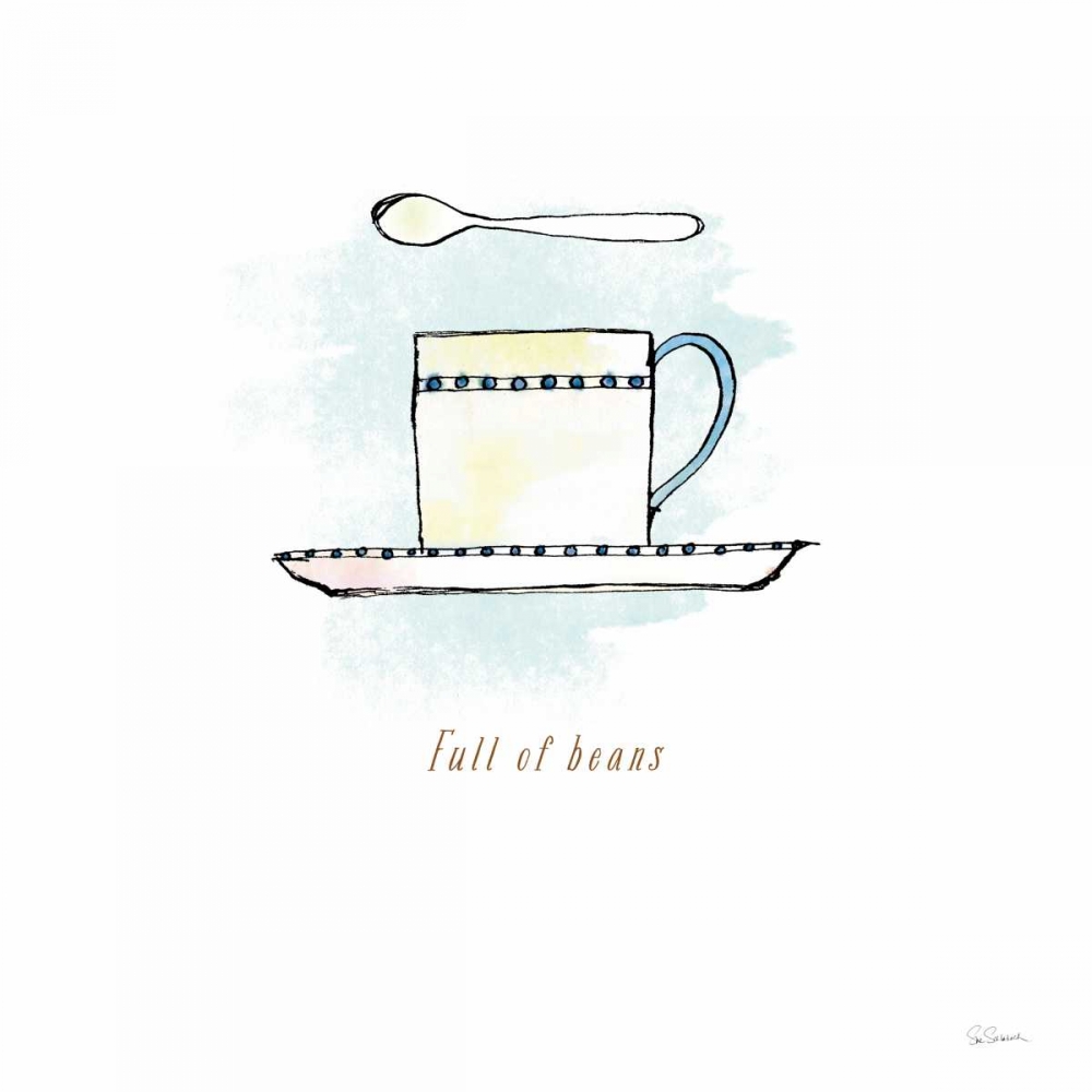 Wall Art Painting id:105404, Name: Good Brew III, Artist: Schlabach, Sue