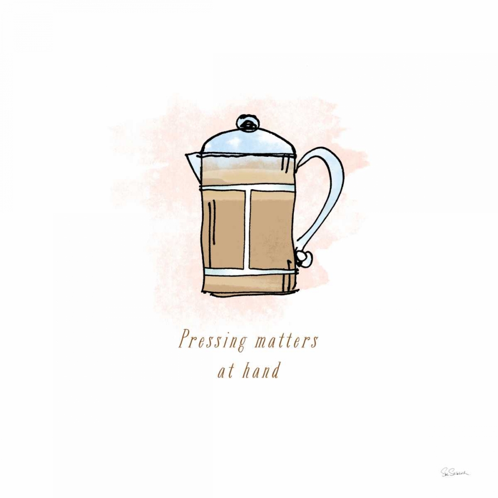 Wall Art Painting id:105403, Name: Good Brew IV, Artist: Schlabach, Sue