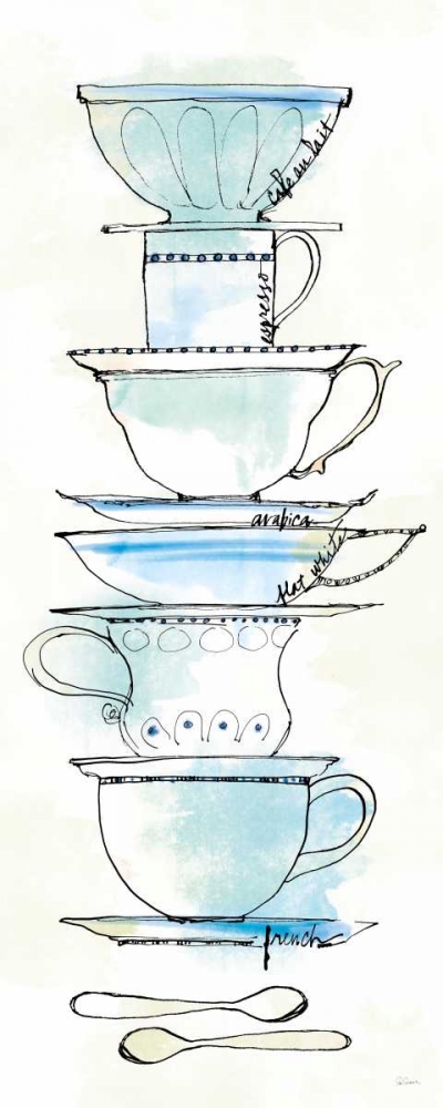 Wall Art Painting id:105402, Name: Good Brew IX, Artist: Schlabach, Sue