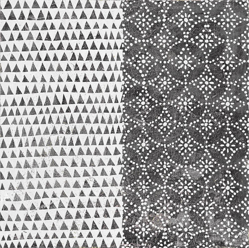 Wall Art Painting id:193012, Name: Maki Tile IV BW, Artist: Lovell, Kathrine