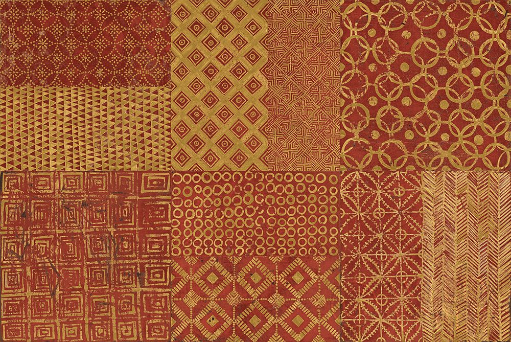 Wall art: Maki Tile XVII Spice, by Lovell, Kathrine