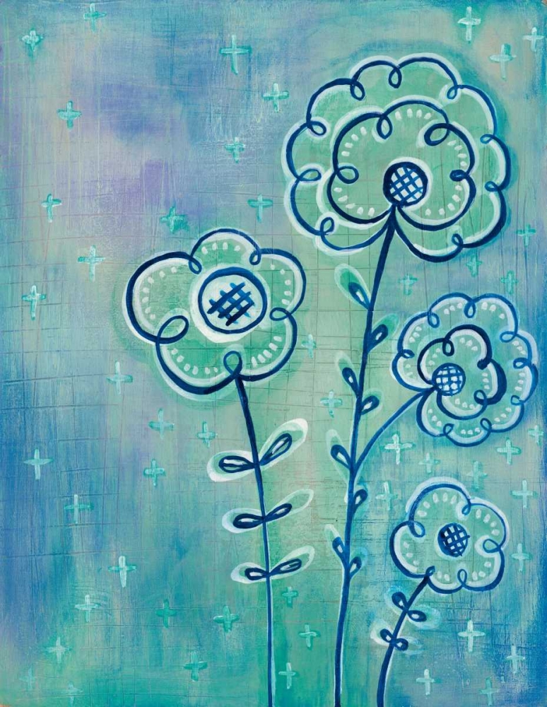 Art Print: Magical Flowers III