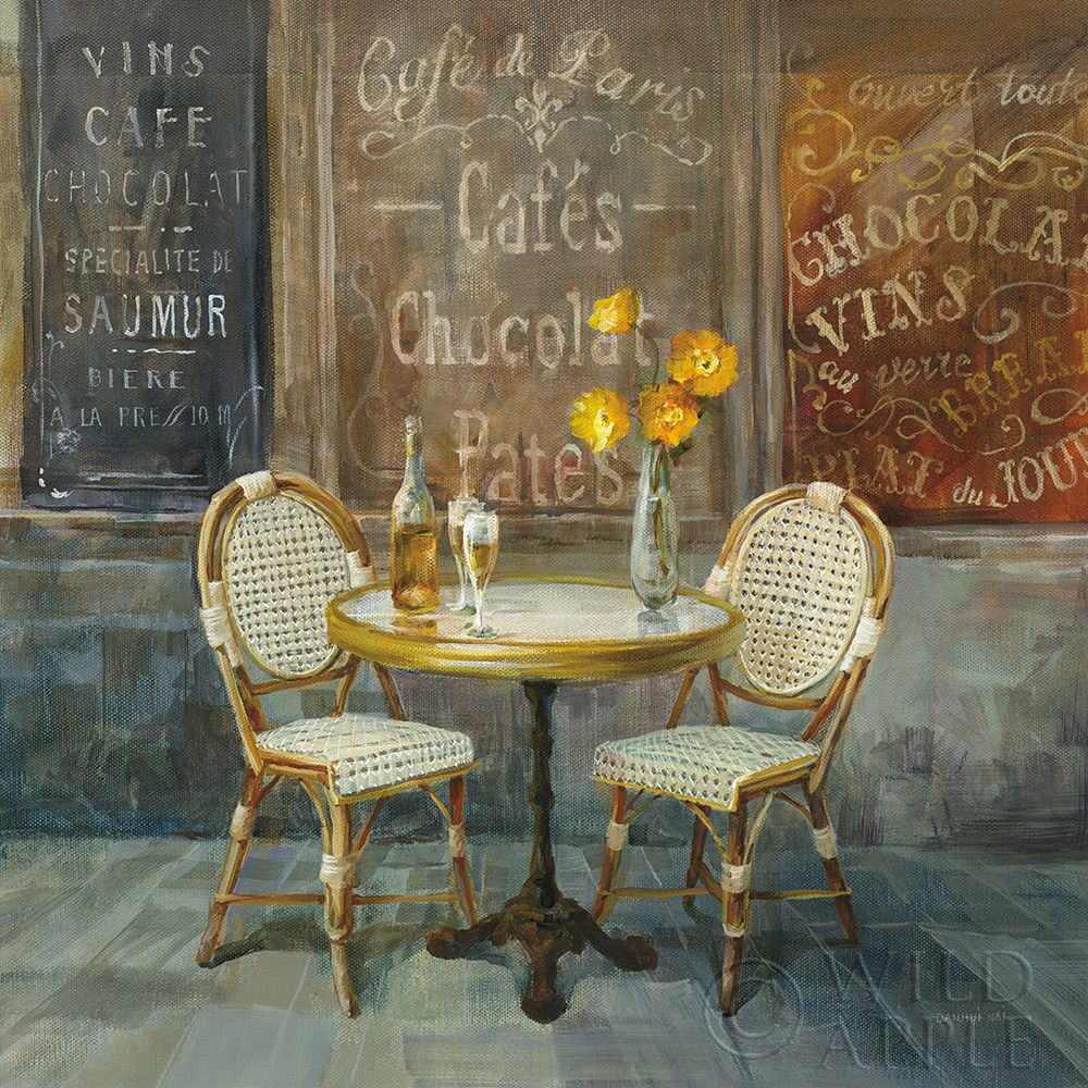 Art Print: French Cafe