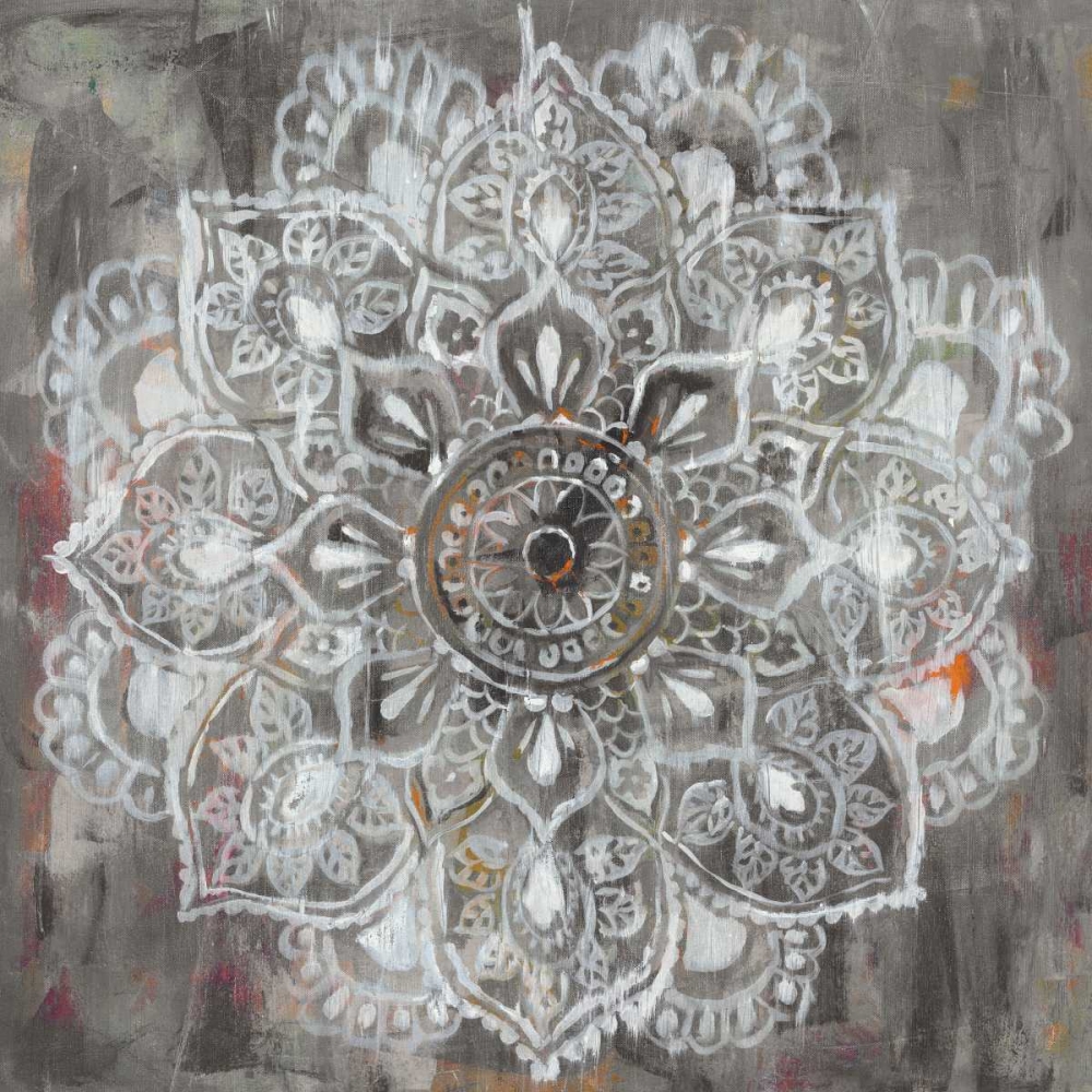 Wall art: Mandala in Neutral II, by Nai, Danhui