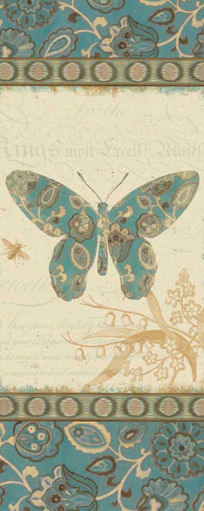 Art Print: Natures Pattern II in Blue