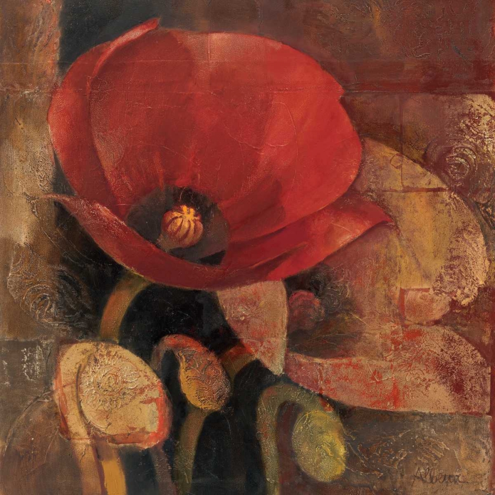 Wall Art Painting id:18630, Name: Poppy Reflection, Artist: Hristova, Albena