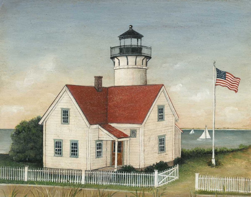 Art Print: Lighthouse Keepers House