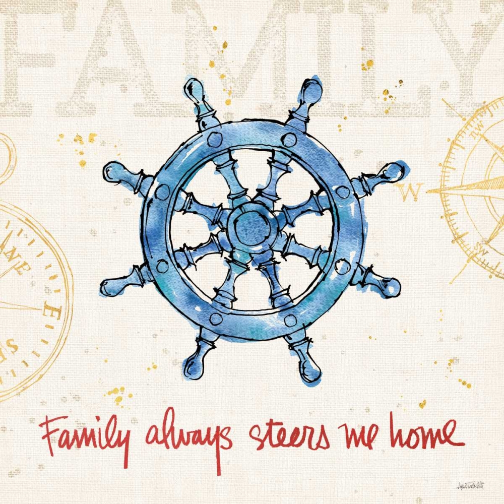 Art Print: Coastal Life III