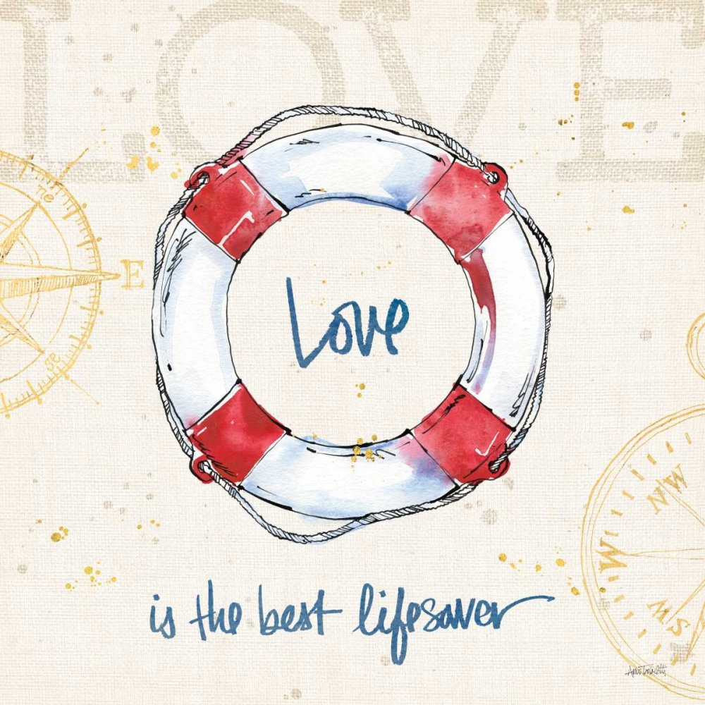 Art Print: Coastal Life IV