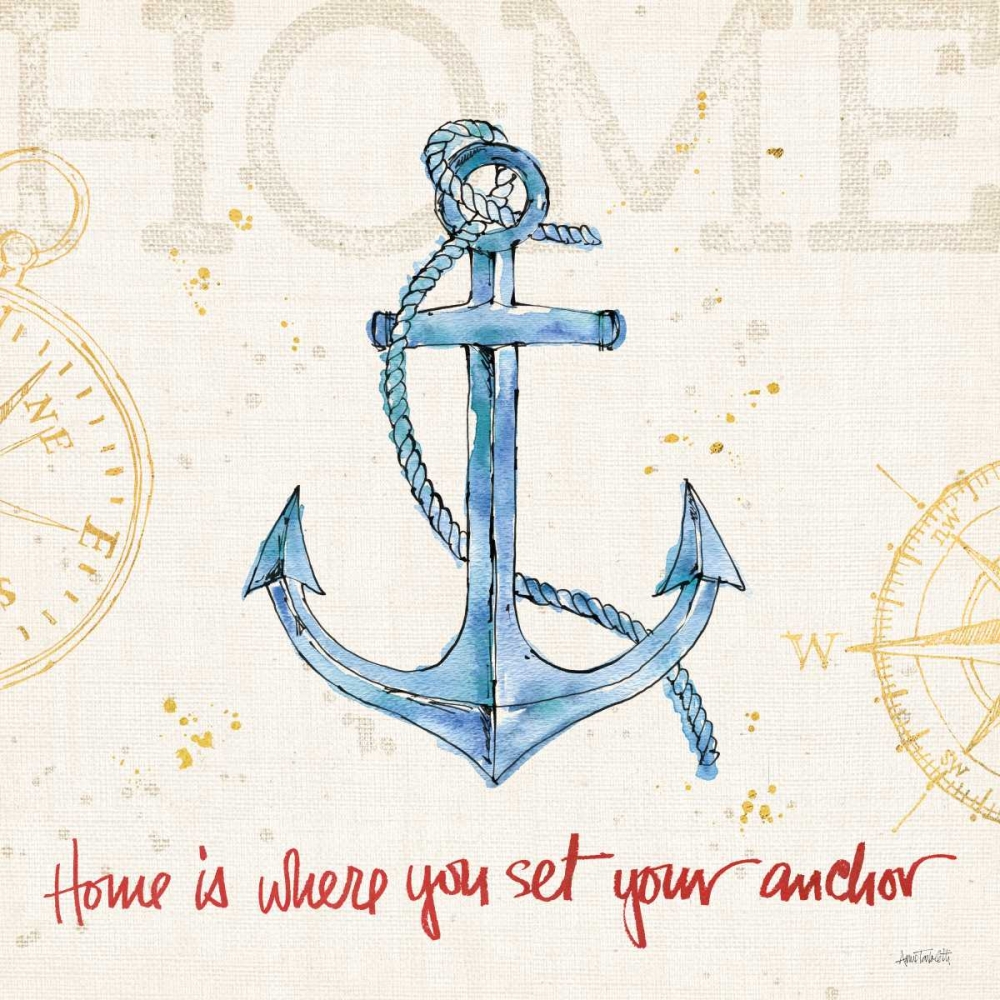 Art Print: Coastal Life V