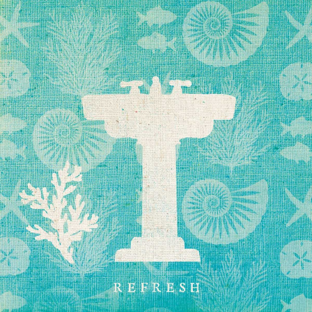 Art Print: Pacific Bath III