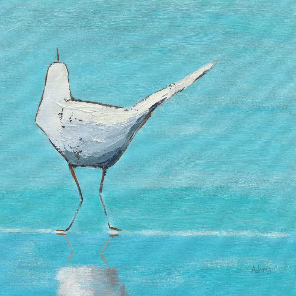 Wall Art Painting id:137729, Name: Egret II, Artist: Adams, Phyllis