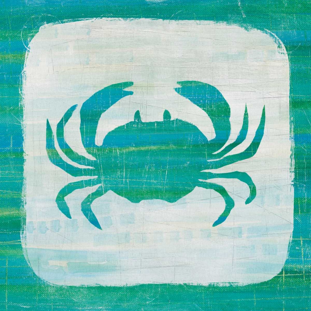 Wall Art Painting id:129394, Name: Ahoy V Blue Green, Artist: Averinos, Melissa