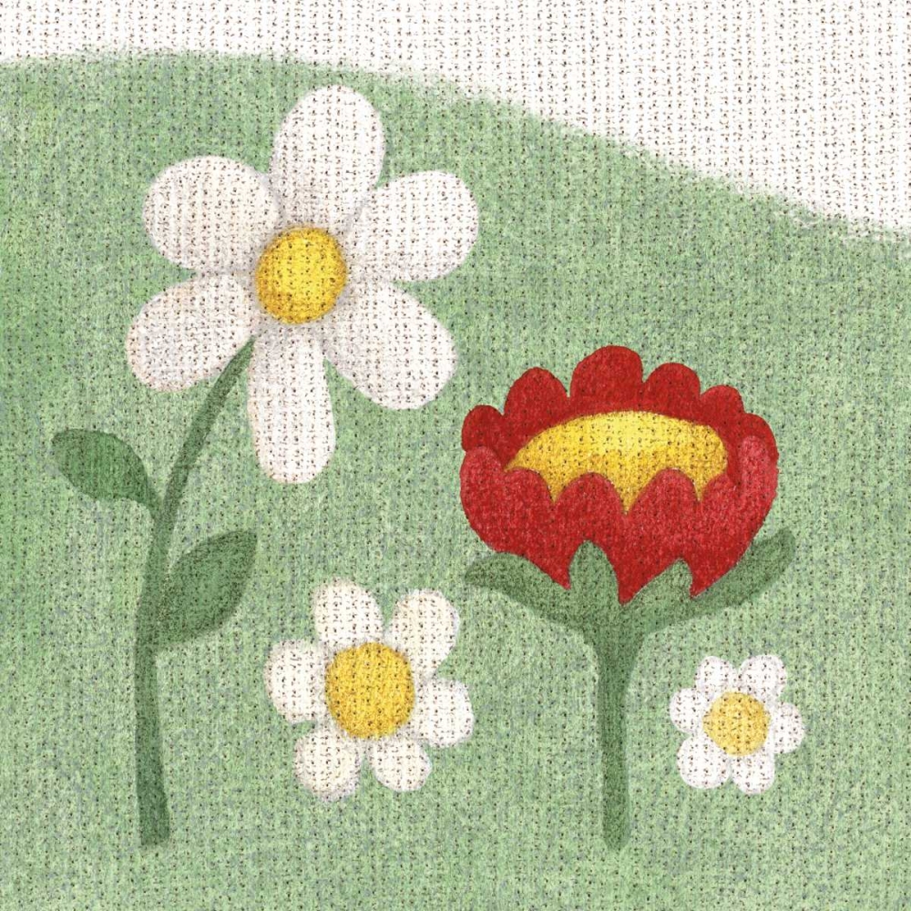 Art Print: Americana Garden I