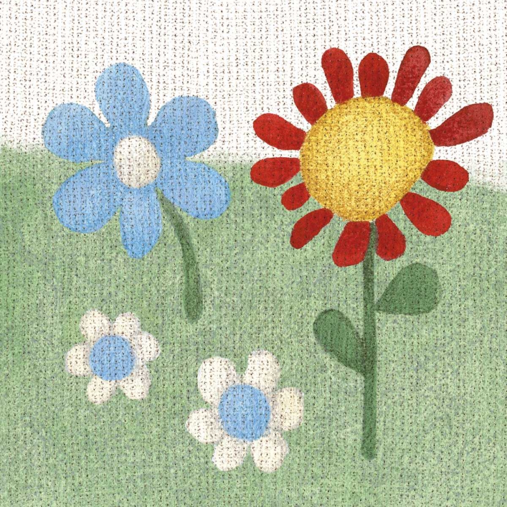 Art Print: Americana Garden II