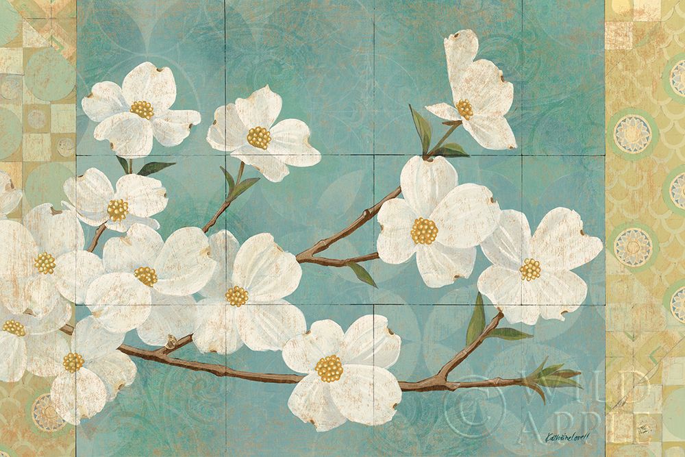 Wall art: Kimono Blossoms, by Lovell, Kathrine