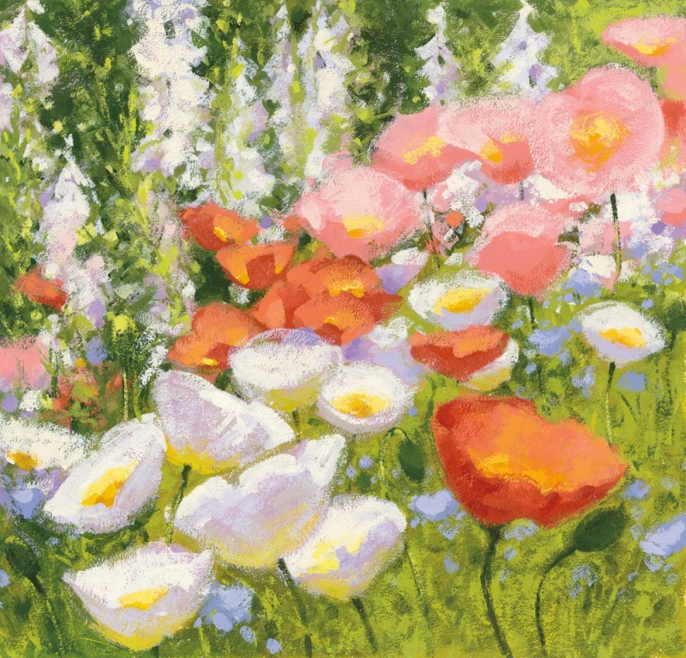 Wall art: Garden Pastels II, by Novak, Shirley