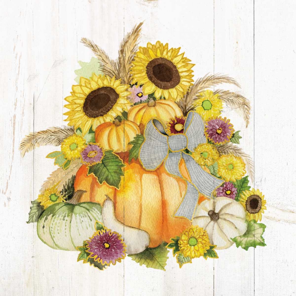 Wall Art Painting id:137613, Name: Autumn Days I Gold, Artist: McKenna, Kathleen Parr