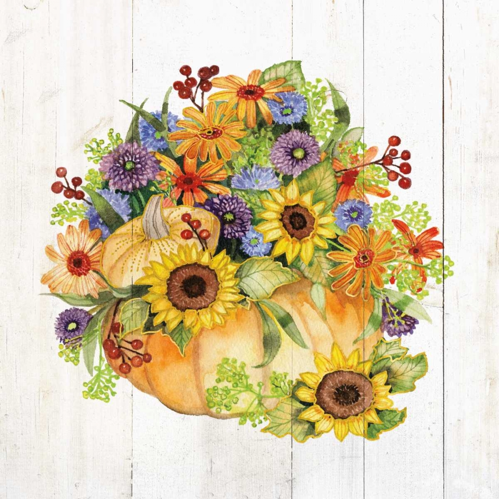 Wall Art Painting id:137614, Name: Autumn Days II Gold, Artist: McKenna, Kathleen Parr