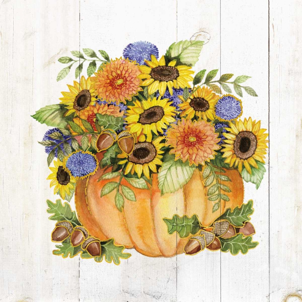 Wall art: Autumn Days III Gold, by McKenna, Kathleen Parr