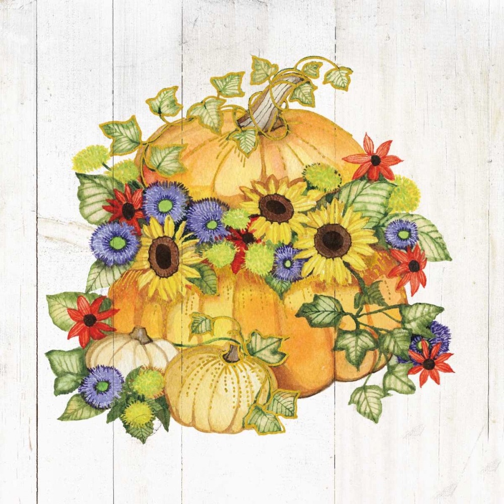 Wall Art Painting id:137612, Name: Autumn Days IV Gold, Artist: McKenna, Kathleen Parr