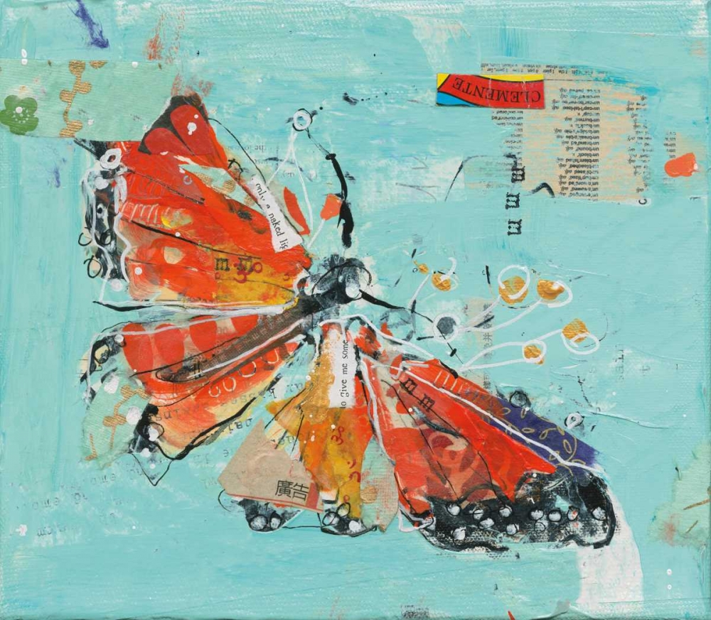 Wall Art Painting id:137599, Name: Monarch I Crop, Artist: Day, Kellie