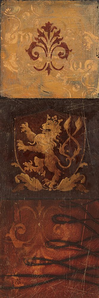 Wall Art Painting id:199364, Name: Regal Panel II, Artist: Tillmon, Avery