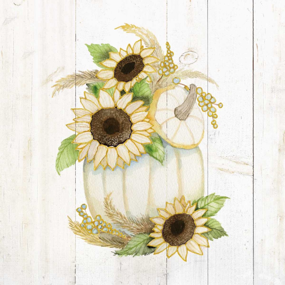 Wall art: Autumn Elegance II Gold, by McKenna, Kathleen Parr