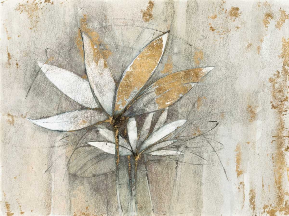 Wall art: Windflowers Gold, by Tillmon, Avery