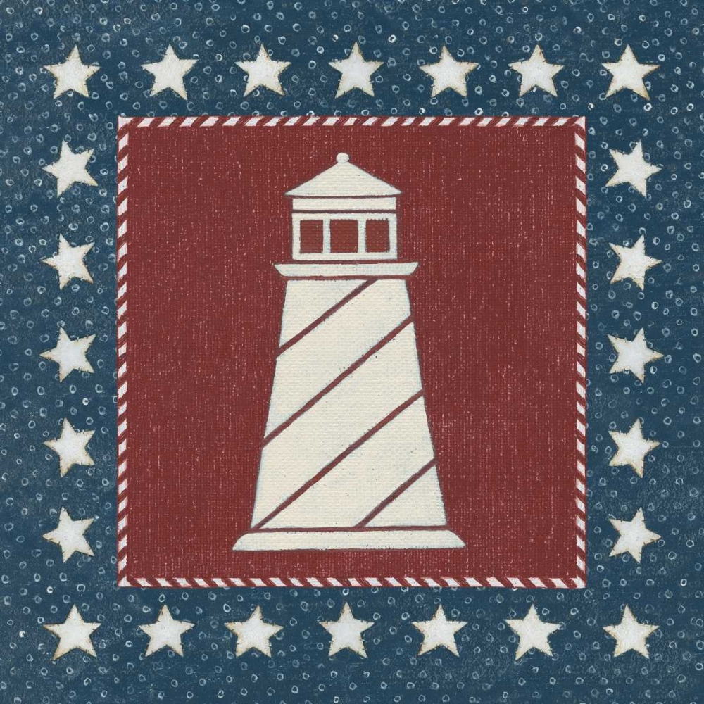 Art Print: Coastal Americana II