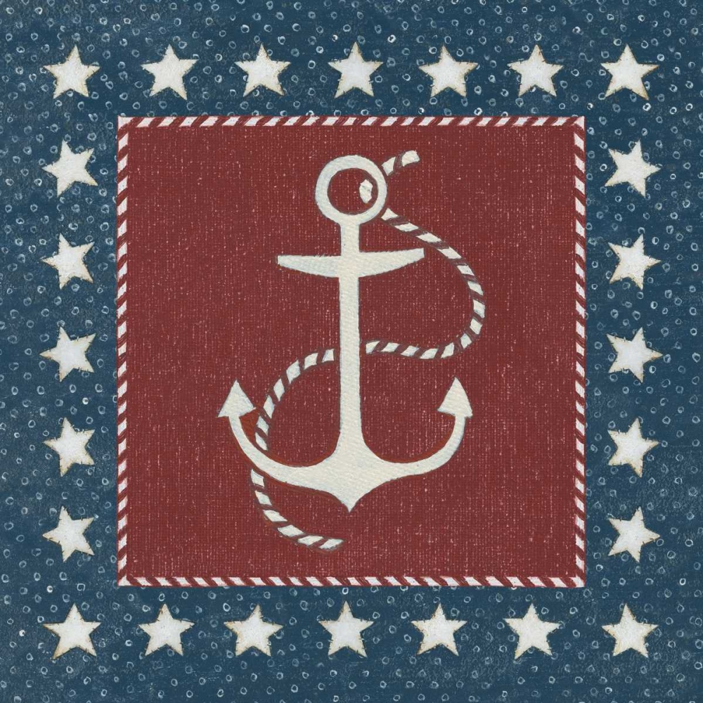 Art Print: Coastal Americana III