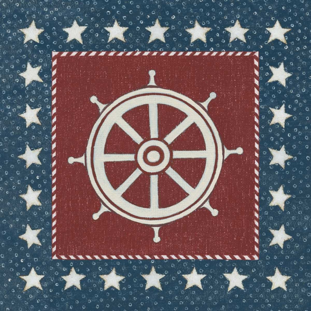 Art Print: Coastal Americana IV