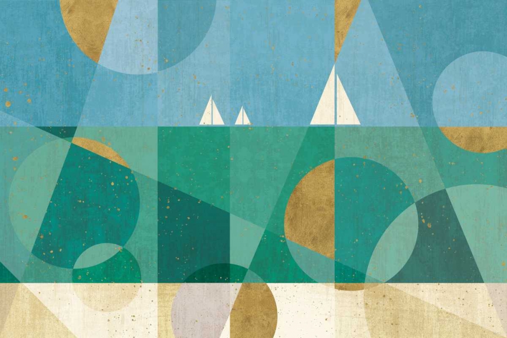 Wall Art Painting id:149944, Name: Seascape I, Artist: Charron, Veronique