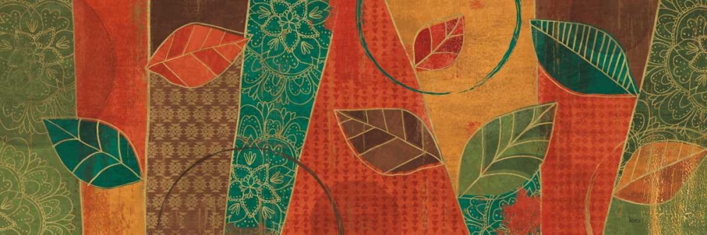 Wall Art Painting id:149864, Name: Bohemian Leaves IV, Artist: Charron, Veronique