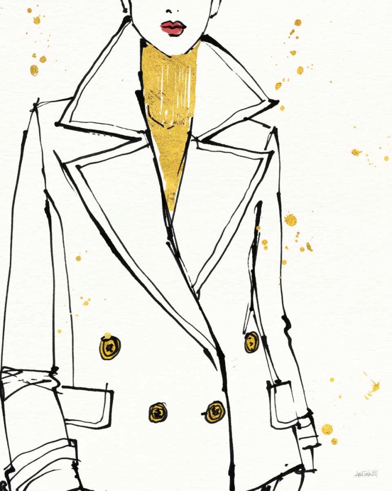 Wall Art Painting id:149842, Name: Fashion Strokes I, Artist: Tavoletti, Anne